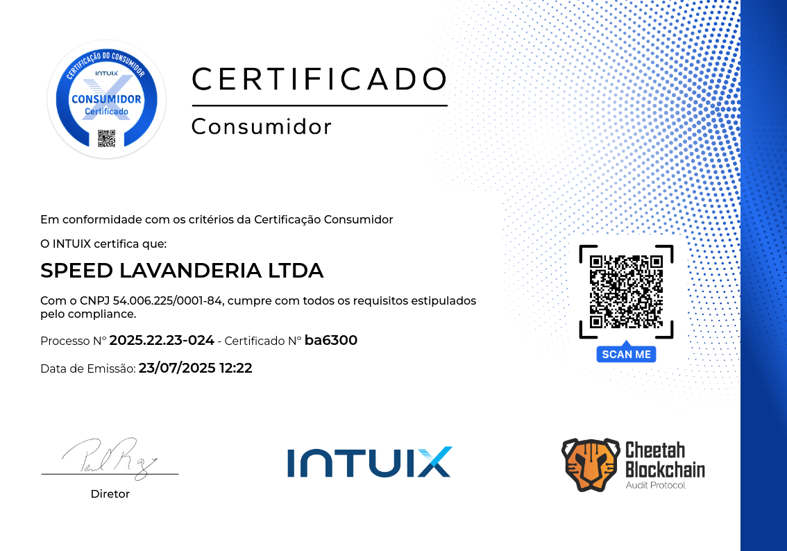 Certificação do consumidor